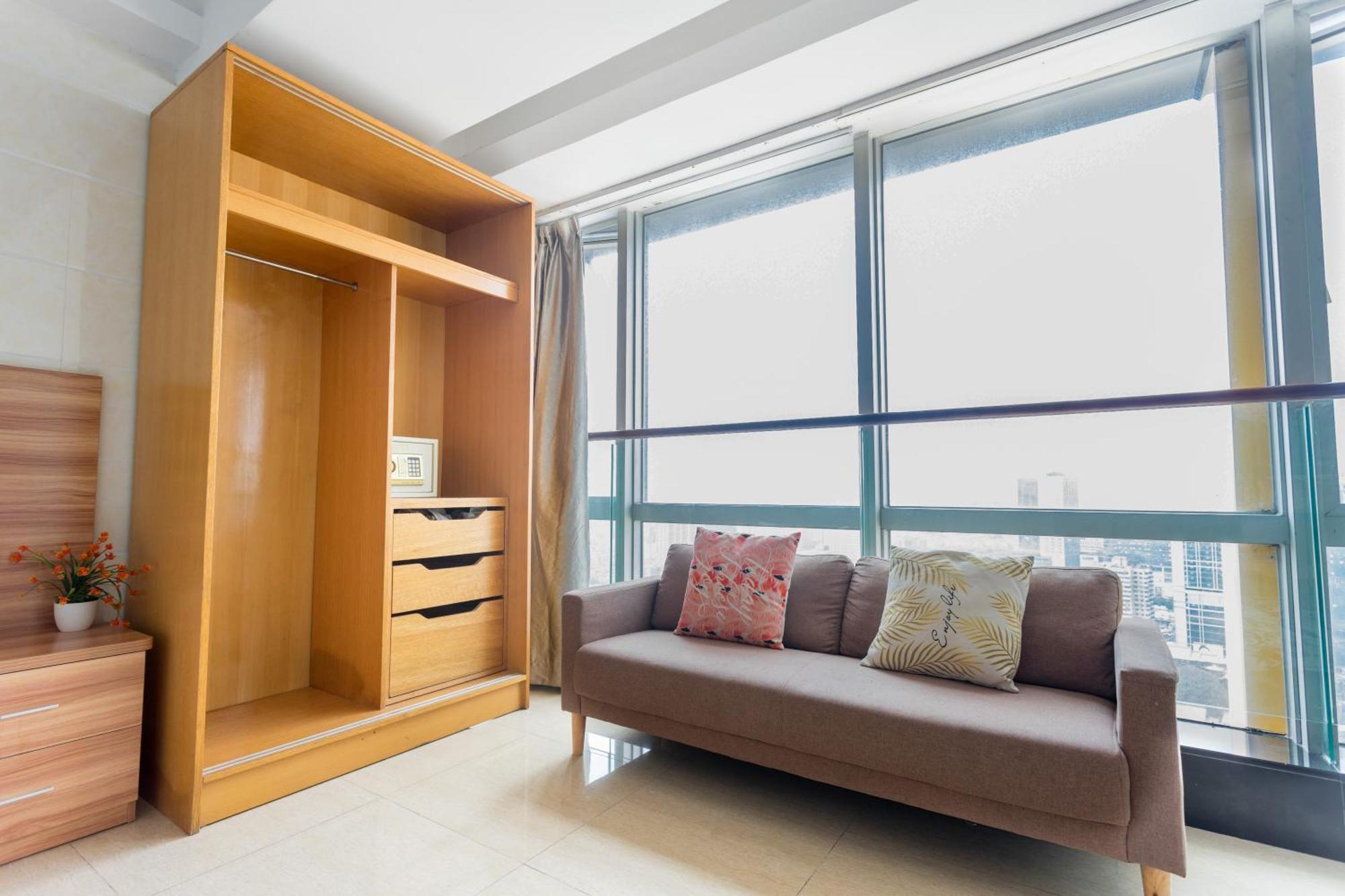 Sunny International Apartment From Beijing Road Kanton Exteriér fotografie
