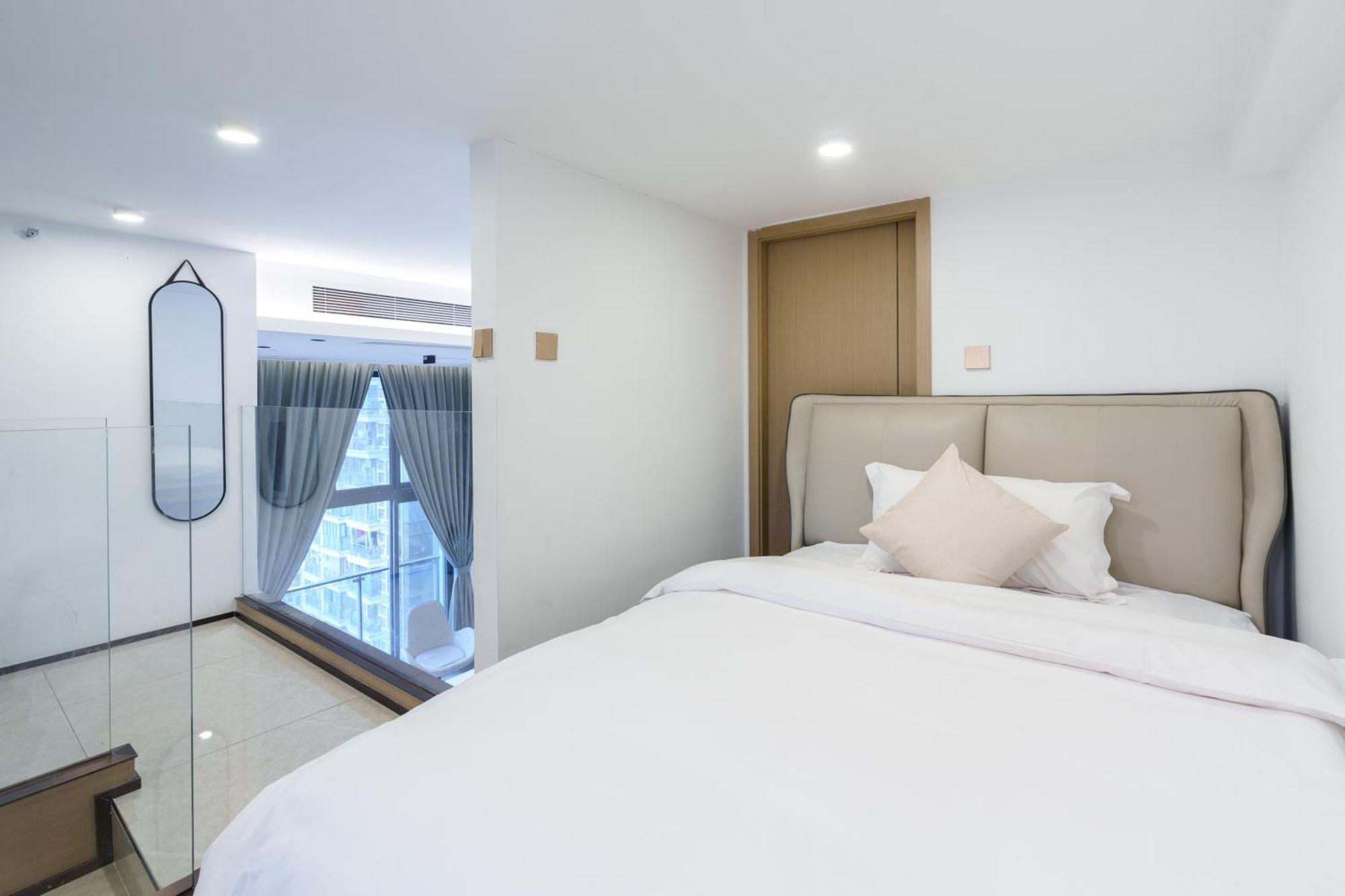 Sunny International Apartment From Beijing Road Kanton Exteriér fotografie